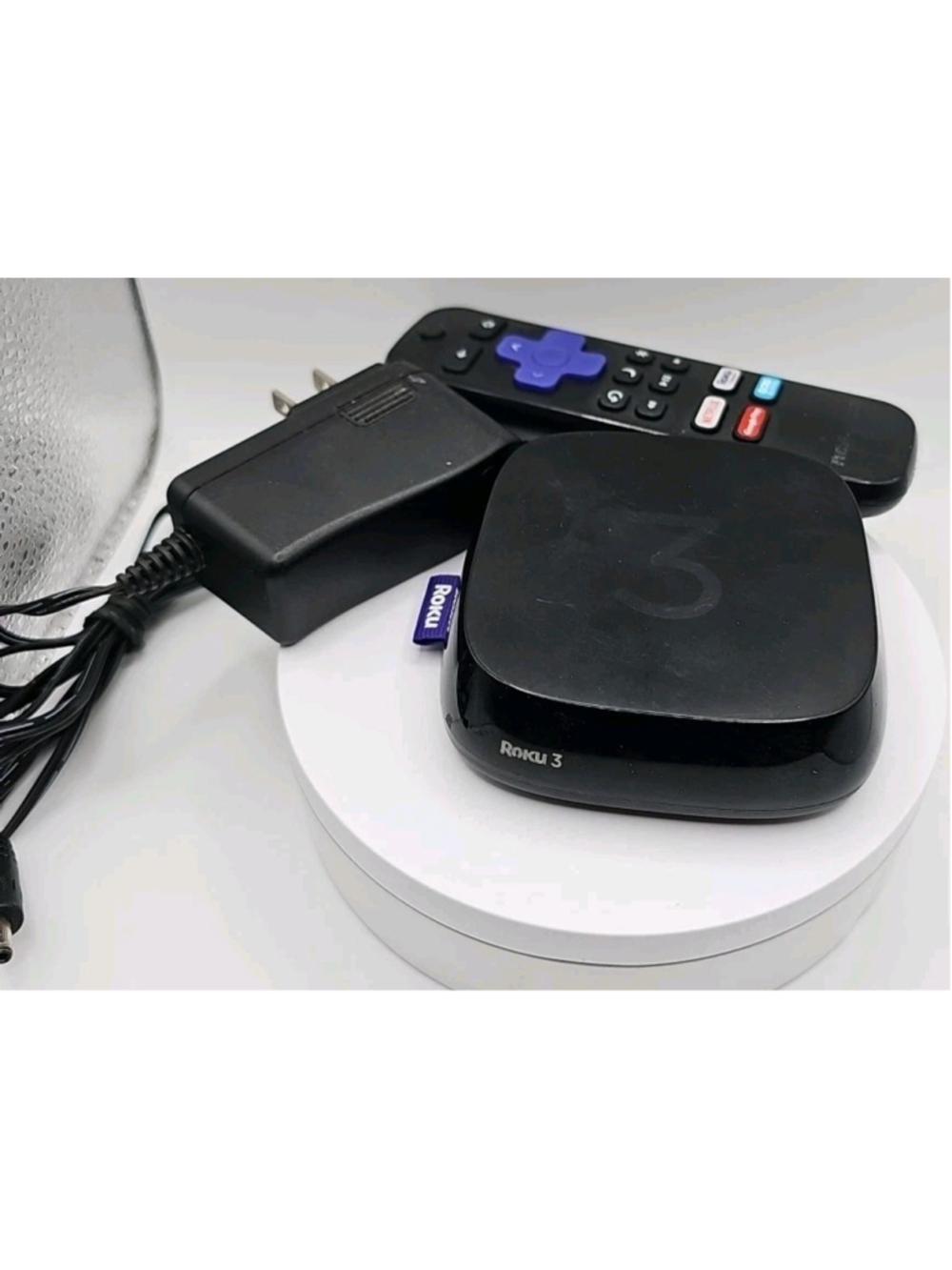 Roku 3 Model 4230X With Remote & Power Supply | Tested & Working